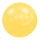 Mirror Matte Balloon - Pastel Yellow - FLAT 7" Foil Balloon