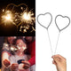 12" Heart-Shaped Sparklers (6 Pk)
