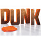 Alley Oop Basketball DUNK Centerpiece