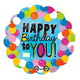 Happy Birthday To You Gum Balls 13″ Balloon