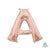 Rose Gold Letter A 16″ Balloon