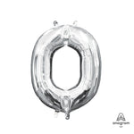 Letter O - Anagram - Silver (air-fill Only) 16″ Balloon