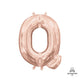 Rose Gold Letter Q 16″ Balloon