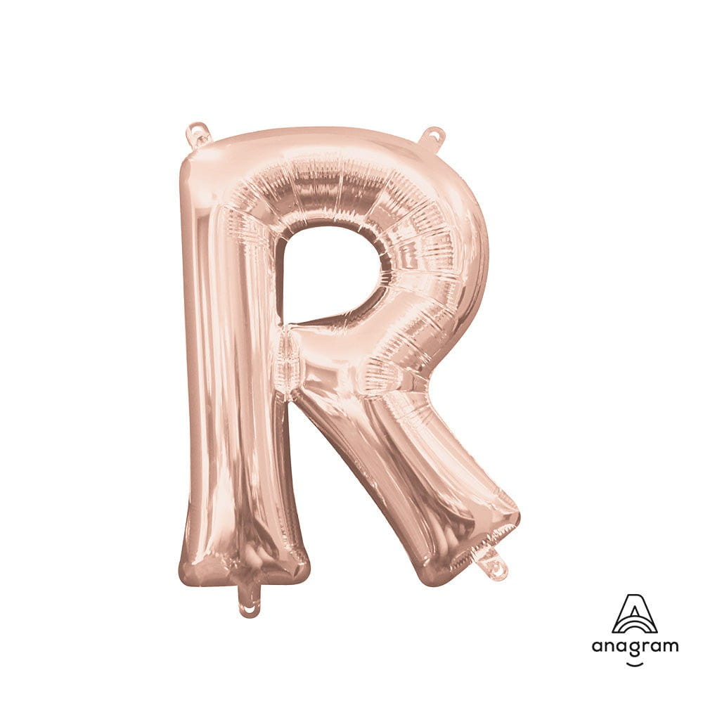 Rose Gold Letter R 16″ Balloon – instaballoons Wholesale