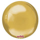 Gold Orbz 16" Foil Balloon