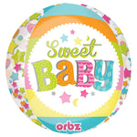 Sweet Baby Moon Orbz 16″ Balloon