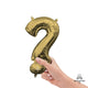 Symbol ? - Anagram - White Gold (air-fill Only) 16″ Balloon