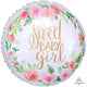 Floral Baby Girl 17″ Balloon
