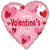 Happy Valentine's Day Playful Hearts 17″ Balloon