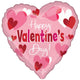 Happy Valentine's Day Playful Hearts 17″ Balloon