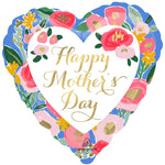 Mother's Day Painted Prints 17″ Balloon