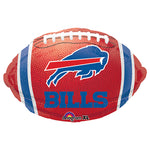 NFL Buffalo Bills Football Team Colors 17" Foil