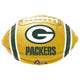NFL Green Bay Packers Football Team Colors 17" Foil