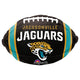 NFL Jacksonville Jaguars Football Team Colors 17" Foil
