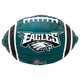 NFL Philadelphia Eagles Football Team Colors 17" Foil