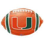 University Of Miami Junior Shape 17″ Balloon