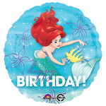 Ariel Dream Big Happy Birthday 18" Foil