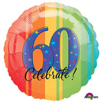 Celebrate 60 18″ Balloon
