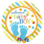 Baby Feet Boy 18″ Balloon