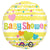 Baby Shower Yellow 18″ Balloon