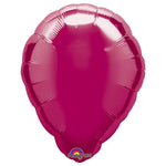 Balloon Shape - Burgundy 18″ Balloon