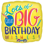 Big Birthday Wishes 18″ Balloon