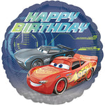 Cars 3 Happy Birthday 18" Foil