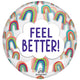 Clearz - Feel Better Rainbows 18″ Balloon