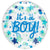 Clearz - It's A Boy Stars 18″ Balloon