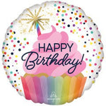 Confetti Sprinkle Birthday Standard 18″ Balloon