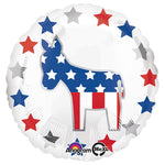 Election Donkey 18″ Balloon