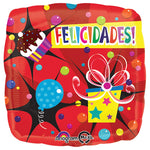 Felicidades Bubbles Cupcakes Gifts 18″ Balloon