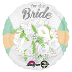 For The Bride Floral 18″ Balloon