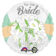 For The Bride Floral 18″ Balloon
