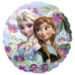 Frozen Anna & Elsa 18" Foil