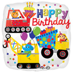 Happy Birthday Construction 18″ Balloon