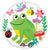Happy Frog & Friends 18″ Balloon