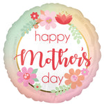 Happy Mother's Day Filtered Ombre 18″ Balloon