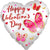 Happy Valentine's Day Satin Butterflies 18″ Balloon