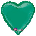 Heart - Emerald Green 18″ Balloon