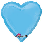 Heart - Pale Blue 18″ Balloon