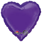 Heart - Quartz Purple 18″ Balloon