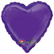 Heart - Quartz Purple 18″ Balloon