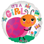 It's A Girl Ladybug 18″ Balloon