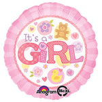 It's A Girl Pink 18″ Balloon