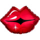 Kissy Lips 18" Foil