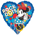 Minnie Rock The Dots 18" Foil