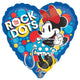 Minnie Rock The Dots 18" Foil