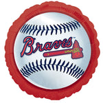 MLB Atlanta Braves Baseball 18″ Balloon