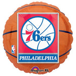 NBA Philadelphia 76ers Basketball 18″ Balloon